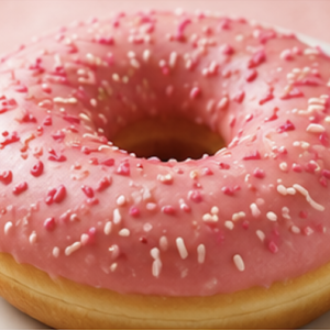 Strawberry Doughnut